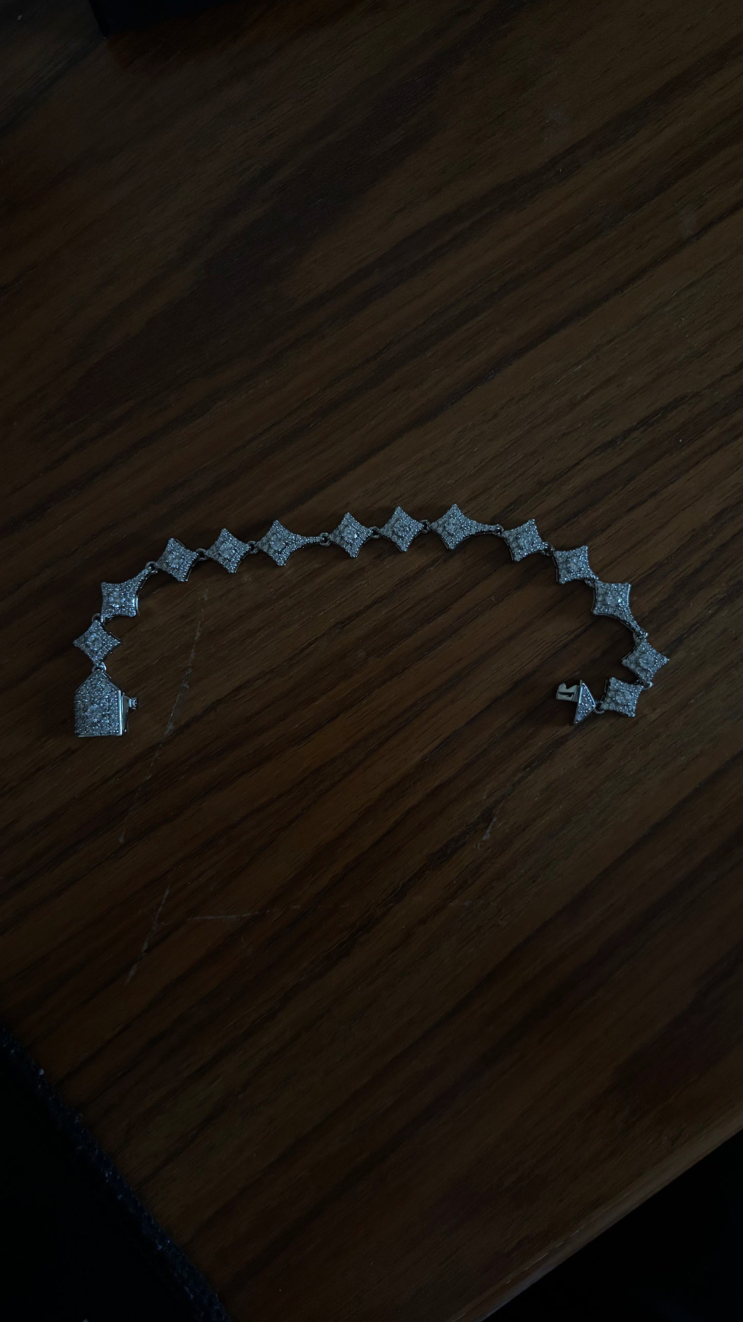 "Shooting Star" Diamond Braclet