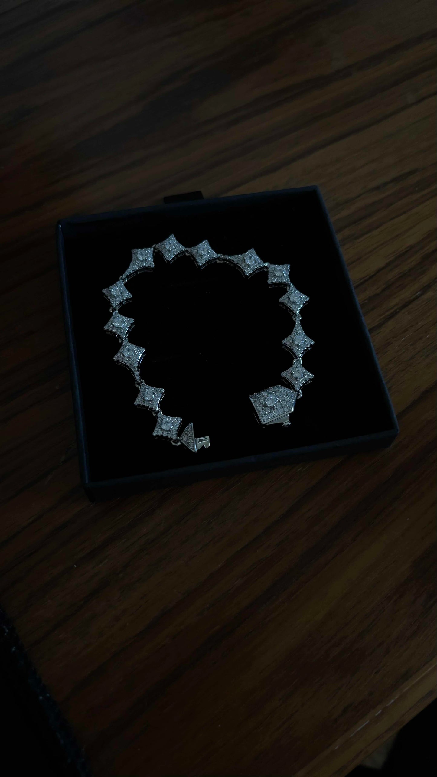 "Shooting Star" Diamond Braclet