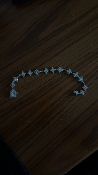 "Shooting Star" Diamond Braclet