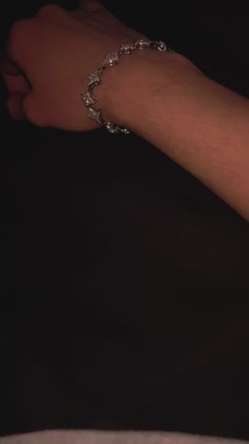 "Shooting Star" Diamond Braclet